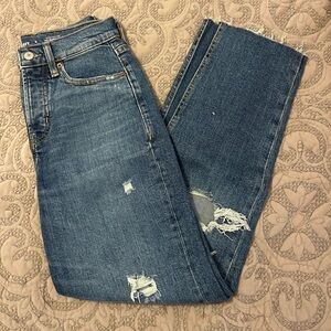 Old navy sky-hi straight jeans